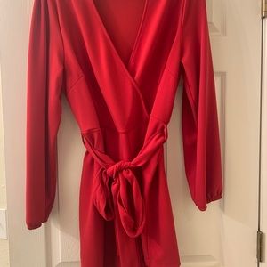 Forever21 Red Romper